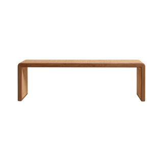 Ophelie Wicker Bench