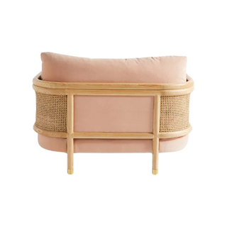 Inez Cane Settee